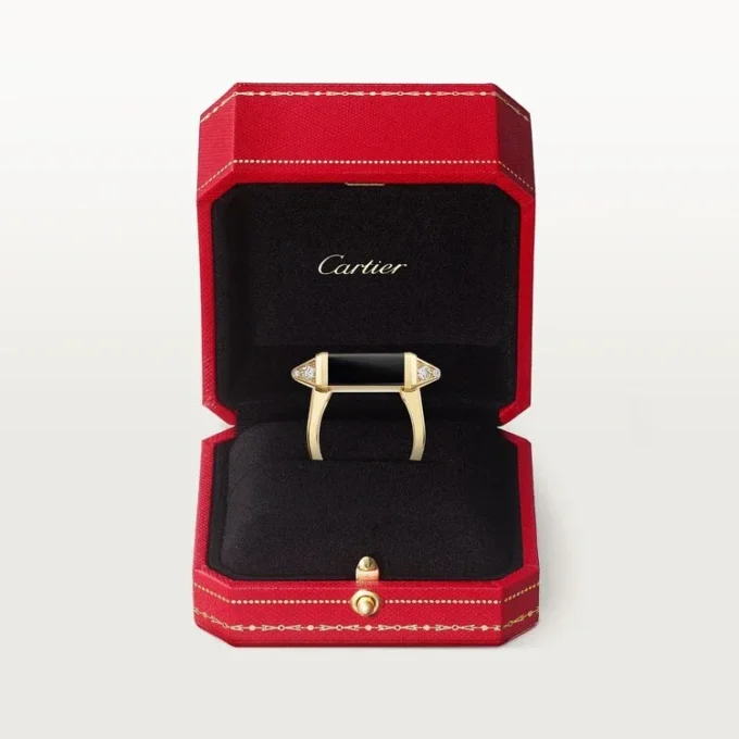 Anello Les Berlingots De Cartier, semi-pavé