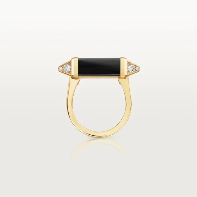 Anello Les Berlingots De Cartier, semi-pavé