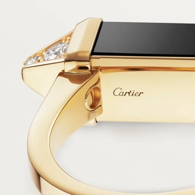 Anello Les Berlingots De Cartier, semi-pavé
