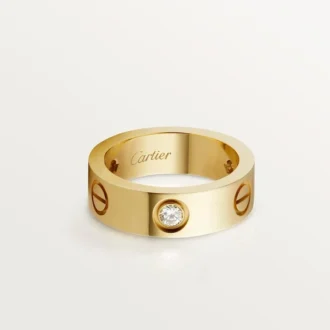 Anello Love 3 Diamond – Oro giallo, modello classico | Cartier Us