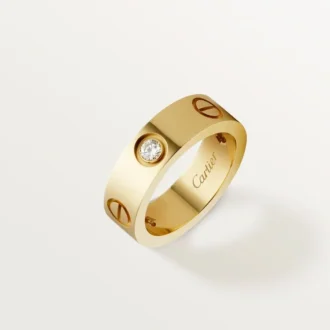Anello Love 3 Diamond – Oro giallo, modello classico | Cartier Us