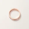 Anello Love, modello piccolo, pavé
