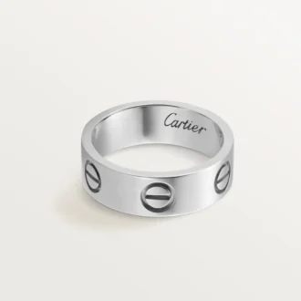 Anello Love – Oro bianco, modello classico | Cartier Us