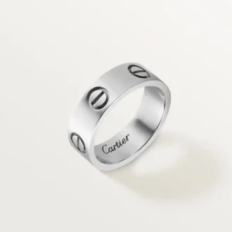 Anello Love – Oro bianco, modello classico | Cartier Us