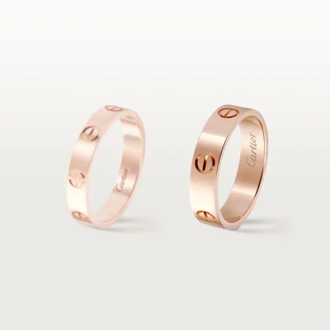 Anello Love – Oro rosa, modello classico | Cartier Us