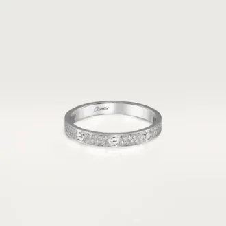 Anello Love, Sm – Oro bianco, Diamanti – Cartier