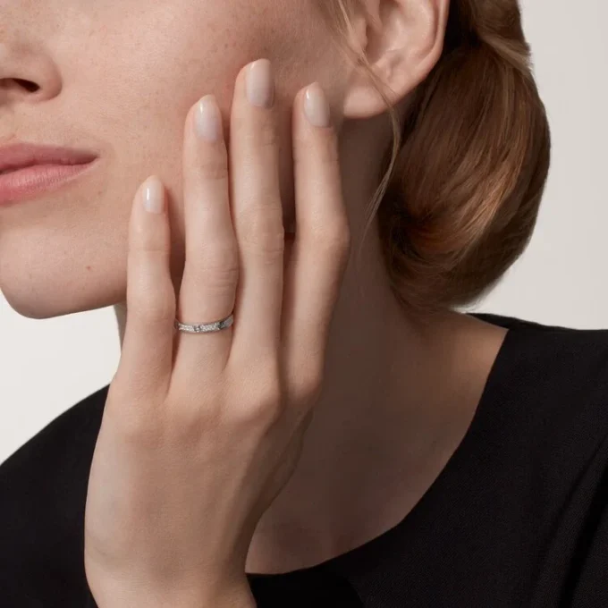 Anello Love, Sm – Oro bianco, Diamanti – Cartier