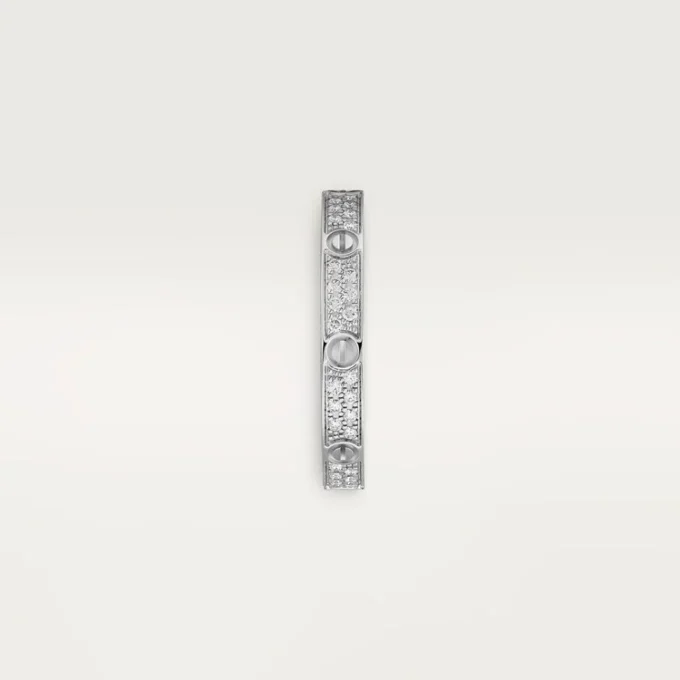 Anello Love, Sm – Oro bianco, Diamanti – Cartier
