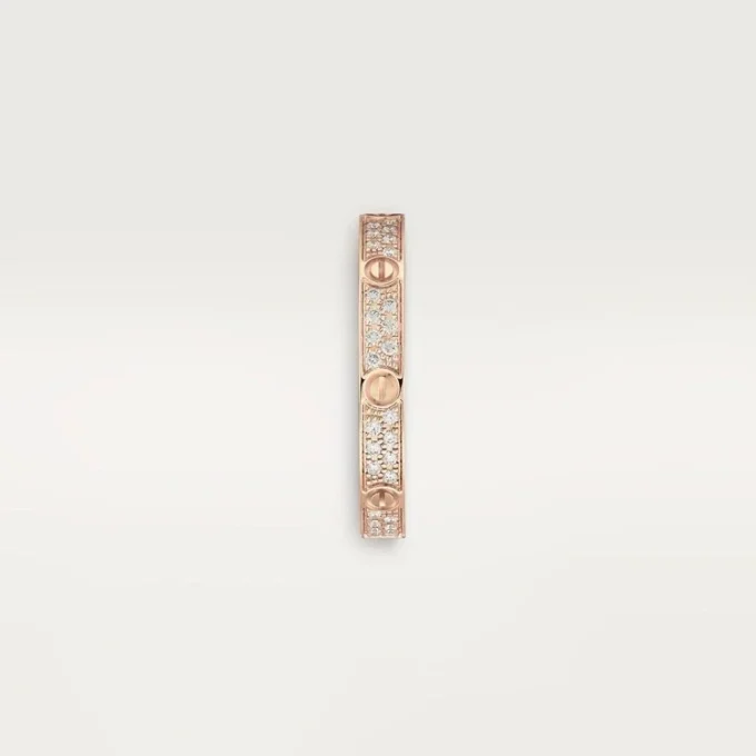 Anello Love, Sm – Oro rosa, Diamanti – Cartier