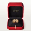 Anello Maillon Panthere, 3 file con pavé di diamanti – Oro rosa, Diamanti – Cartier