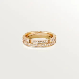 Anello Maillon Panthere – Oro giallo, diamanti – Cartier