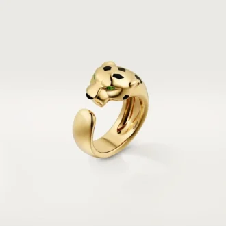 Anello Panthere De Cartier in oro giallo e onice | Cartier Us