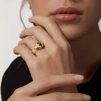 Anello Panthere De Cartier in oro giallo e onice | Cartier Us
