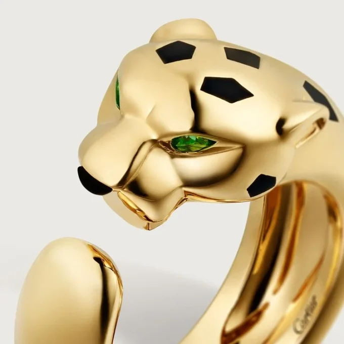 Anello Panthere De Cartier in oro giallo e onice | Cartier Us
