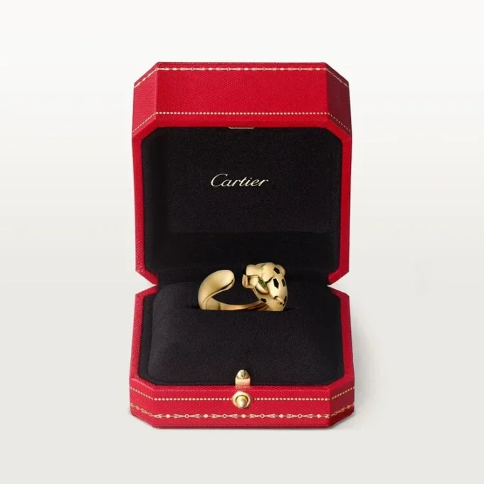 Anello Panthere De Cartier in oro giallo e onice | Cartier Us