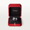Anello Panthere De Cartier, modello medio, semi-pavé