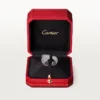 Anello Panthere De Cartier – Oro bianco, diamanti, smeraldi, onice – Cartier