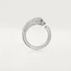 Anello Panthere De Cartier – Oro bianco, smeraldi, onice, diamanti – Cartier