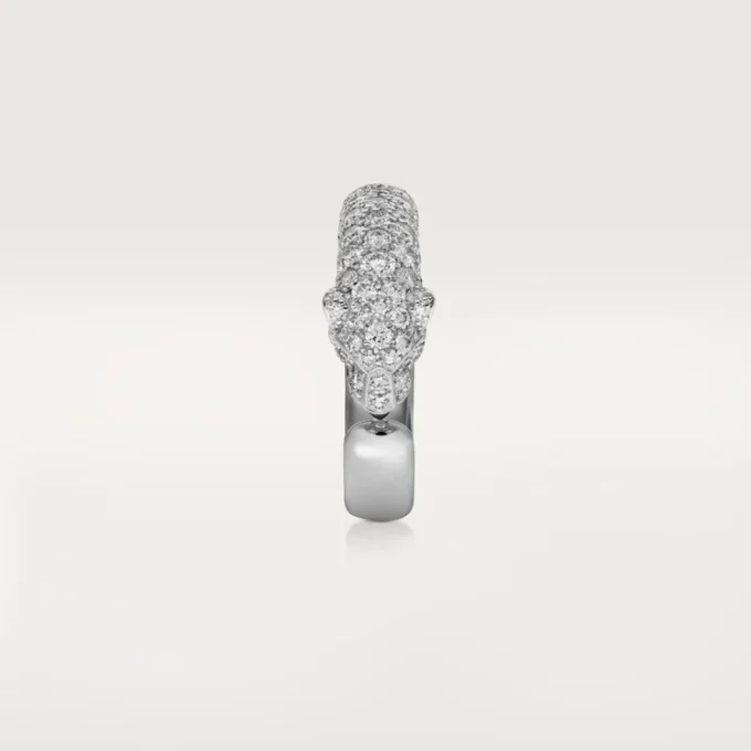 Anello Panthere De Cartier – Oro bianco, smeraldi, onice, diamanti – Cartier