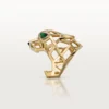 Anello Panthere De Cartier – Oro giallo, granati tsavoriti, onice – Cartier