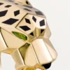 Anello Panthere De Cartier – Oro giallo, lacca, granato tsavorite, onice – Cartier