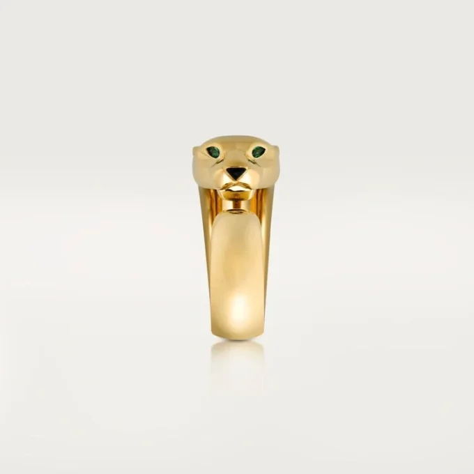 Anello Panthere De Cartier – Oro giallo, onice, granato tsavorite – Cartier