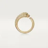 Anello Panthere De Cartier – Oro giallo, smeraldi, onice, diamanti – Cartier