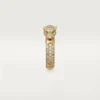 Anello Panthere De Cartier – Oro giallo, smeraldi, onice, diamanti – Cartier