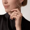 Anello Panthere De Cartier – Oro rosa, granati tsavoriti, onice – Cartier