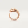 Anello Panthere De Cartier – Oro rosa, granati tsavoriti, onice – Cartier