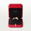 Anello Panthere De Cartier – Oro rosa, granati tsavoriti, onice – Cartier