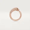 Anello Panthere De Cartier – Oro rosa, onice, smeraldi, diamanti – Cartier