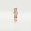 Anello Panthere De Cartier – Oro rosa, onice, smeraldi, diamanti – Cartier