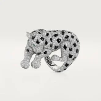 Anello Panthere De Cartier, pavé