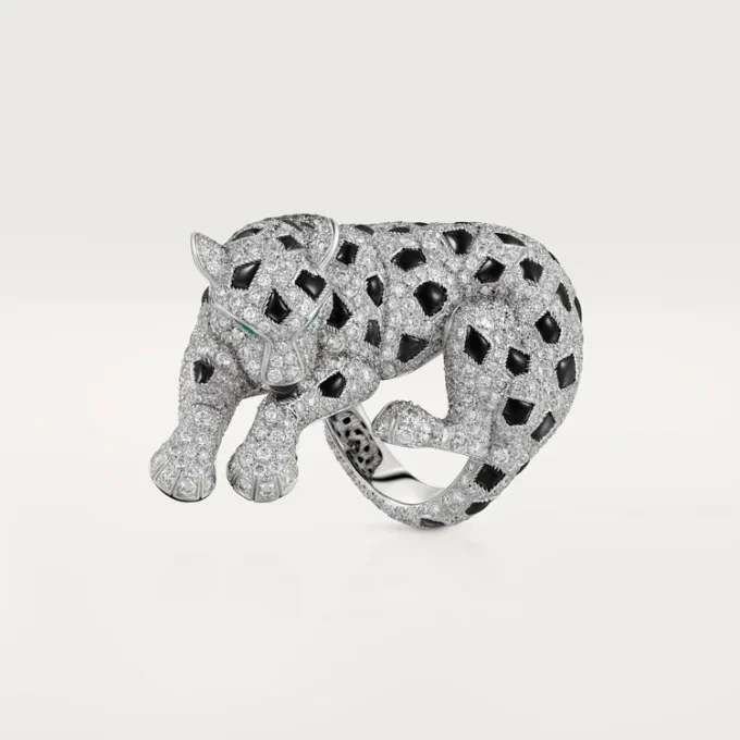 Anello Panthere De Cartier, pavé