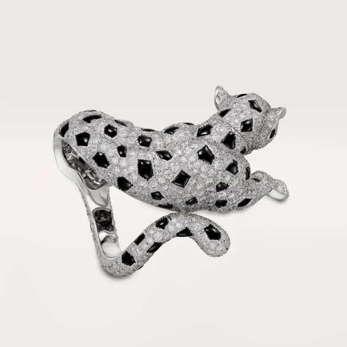Anello Panthere De Cartier, pavé