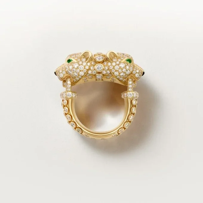 Anello Panthere De Cartier, pavé