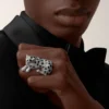 Anello Panthere De Cartier, pavé