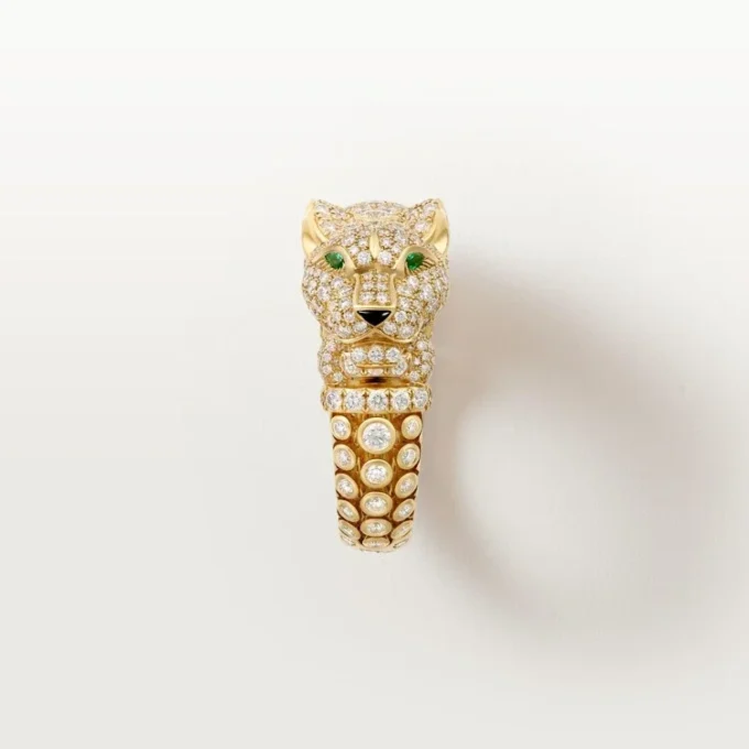 Anello Panthere De Cartier, pavé