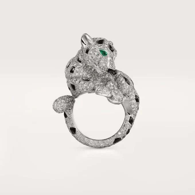 Anello Panthere De Cartier, pavé