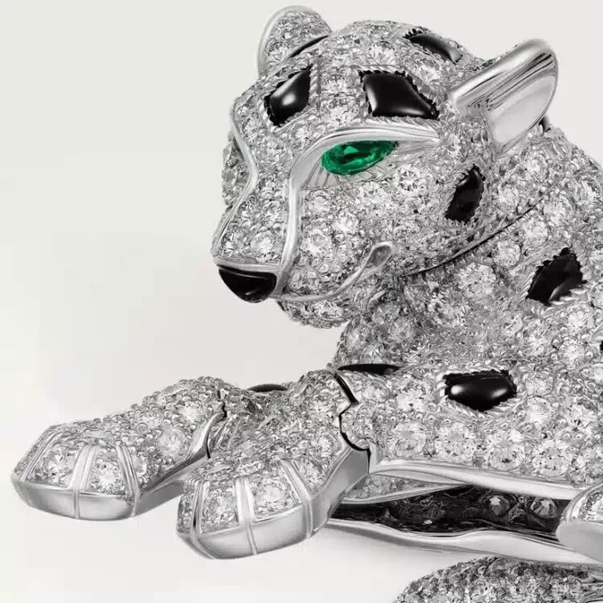 Anello Panthere De Cartier, pavé