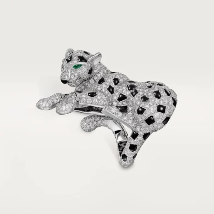 Anello Panthere De Cartier, pavé