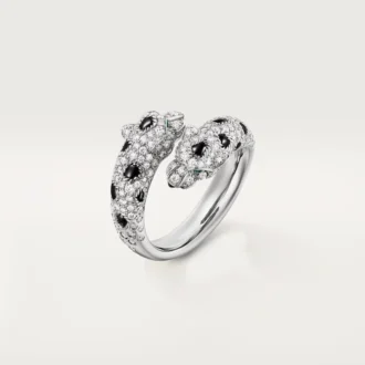 Anello Panthere De Cartier, semi-pavé