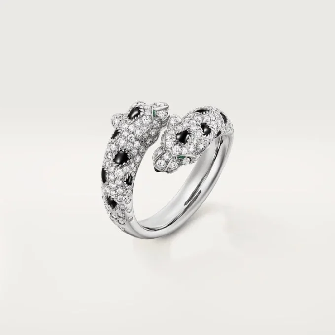 Anello Panthere De Cartier, semi-pavé