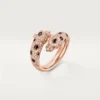 Anello Panthere De Cartier, semi-pavé