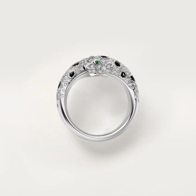 Anello Panthere De Cartier, semi-pavé