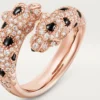 Anello Panthere De Cartier, semi-pavé