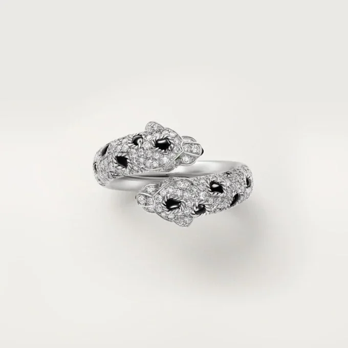 Anello Panthere De Cartier, semi-pavé