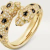 Anello Panthere De Cartier, semi-pavé