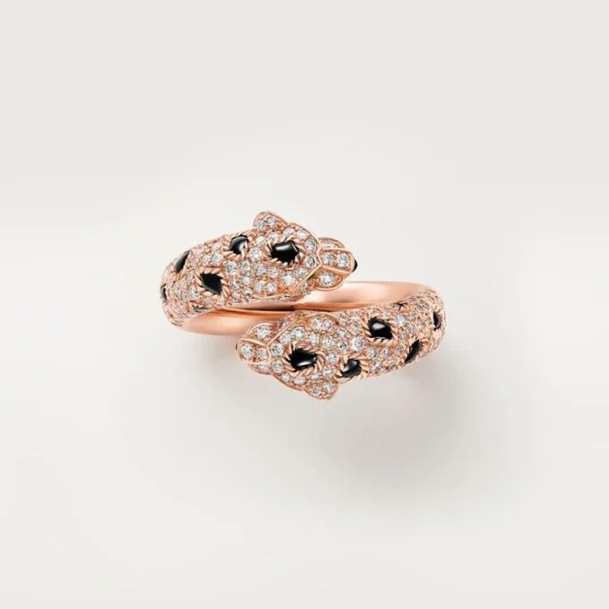 Anello Panthere De Cartier, semi-pavé